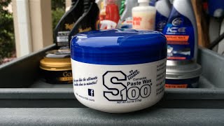 S100 Carnauba Paste Wax  Review amp Water Test [upl. by Geibel]