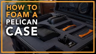 How to Foam Pelican Case for Camera Gear  FULL Tutorial [upl. by Eltsirk82]