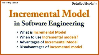 Incremental Model in Software Engineering  Incremental Model [upl. by Mcgee]