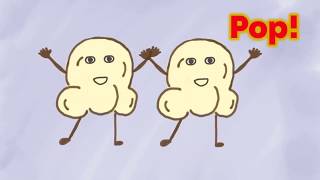 The Popcorn Song  Fun Dance Song for Kids [upl. by Lovmilla]