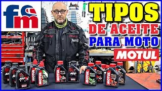 Tipos de aceite para moto  Cómo elegir el correcto [upl. by Alikam16]