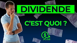 Les dividendes  comment ça marche  EXPLICATION [upl. by Yenroc]