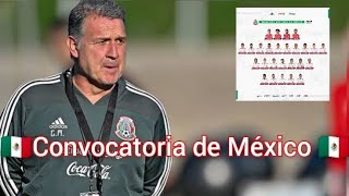 🚨ENTÉRATE Lista la convocatoria de la selección mexicana de futbol para la FECHA FIFA 2021 [upl. by Rusert]