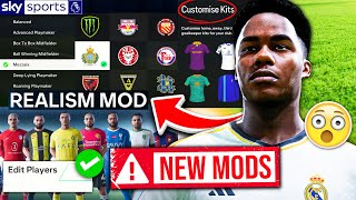 I Downloaded EVERY NEW FC 24 MOD and it FIXED Career Mode [upl. by Amalie]