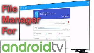 Android TV File Manager  File Explorer  File Commander [upl. by Slyke]