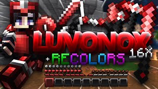 Luvonox 150K 16x FPS Pack Release  Recolors  Minecraft PvP Resourcepack 1718 [upl. by Maxie84]