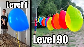 BALLOON POPPING from Level 1 to Level 100 [upl. by Arsi]