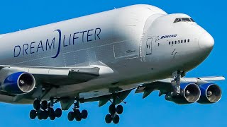 40 LANDINGS in 20 MINUTES  747 757 767 777  Anchorage Airport Plane Spotting [upl. by Ordisy]