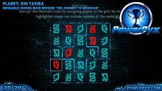 Mass Effect Andromeda  All Glyph Puzzle Solutions amp Locations Cryptographer Trophy Guide [upl. by Isma264]