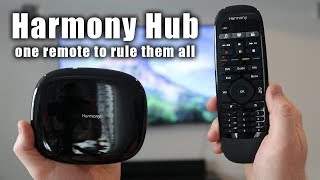 Harmony Hub Setup the SMART Universal Remote [upl. by Nawak]