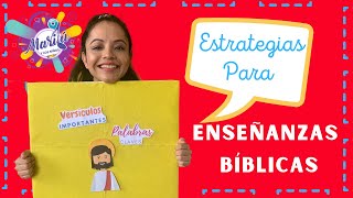 4 ESTRATEGIAS PARA ENSEÑANZAS BÍBLICAS PARA NIÑOS  Marilú y Los Niños [upl. by Dodd]