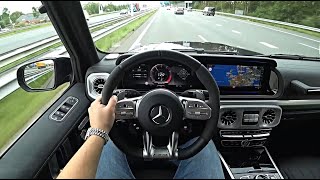 The New Mercedes AMG G63 G Class Test Drive [upl. by Oleusnoc]