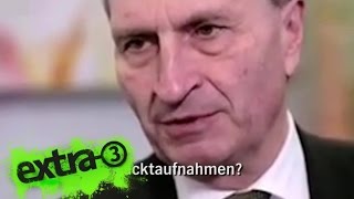 Der Kommissar  Ein Lied für Günther Oettinger  extra 3  NDR [upl. by Melc845]