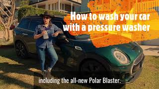 How to Wash a Car with a Pressure Washer  Autoglym  Galmatic [upl. by Kerwinn762]