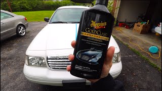 Meguiars Gold Class Carnauba Plus Liquid Wax REVIEW BEFORE amp AFTER [upl. by Atsillak]