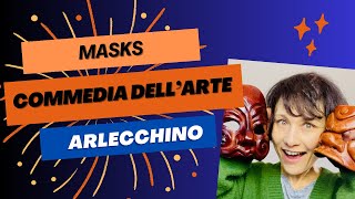 ARLECCHINO  Commedia dellArte with Dr Chiara DAnna Session 2  Practice [upl. by Ynafetse]