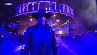 Undertaker makes his entrance WrestleMania 27 [upl. by Neerhtak]