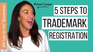 Trademark Registration Process Explained  Trademark Registration Step by Step [upl. by Zetrom141]