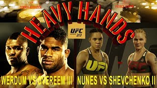 Getting Heated over Nunes vs Shevchenko 2 Heavy Hands 166 [upl. by Feldman]