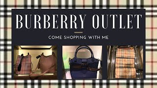 Burberry Outlet  Shop with Me [upl. by Seugirdor393]