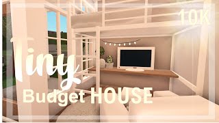 BLOXBURG Tiny Budget House 10k  House build [upl. by Wadleigh]