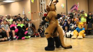 Telephone  BLFC 2014 Fursuit Dance Competition [upl. by Frayne715]