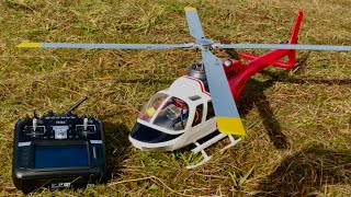 FLY WING Bell 206 Scale RC Heli amp H1 GPS Autopilot Demonstration Flight [upl. by Plate]