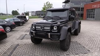 MercedesBenz G63 AMG 6x6 Start Up In Depth Review Interior Exterior [upl. by Trask965]