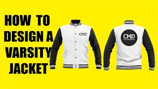 How to design a Varsity Jacket [upl. by Atinek658]