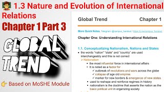 Global Trend Chapter 1  Part 3 [upl. by Aihk]