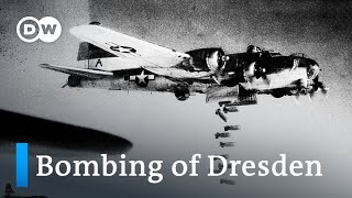 Allied bombing of Dresden Legitimate target or war crime  DW News [upl. by Crescen]