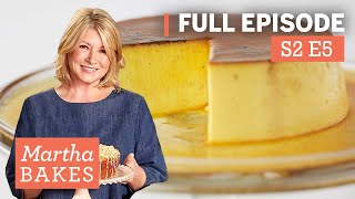 Martha Stewart Makes Custard 3 Ways  Martha Bakes S2E5 quotCustardsquot [upl. by Olodort]