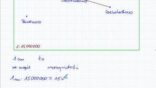 Skala na planach i mapach  Matematyka Szkoła Podstawowa i Gimnazjum [upl. by Plerre]