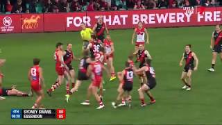 Highlights Sydney Swans v Essendon Bombers [upl. by Gridley]