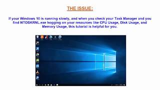 SOLVED ntoskrnl exe High Memory Usage In Windows 10 [upl. by Nidroj]