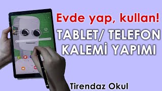 TABLET  TELEFON KALEMİ YAPIMI  NASIL YAPILIR  EVDE YAP TAVSİYE [upl. by Rastus]