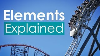 Roller Coaster Elements Explained [upl. by Elleinnod]