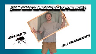 Como HACER una MOSQUITERA en 5 MINUTOS [upl. by Zined]