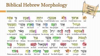 Biblical Hebrew Morphology Online Course [upl. by Auqinom]