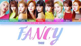 1 Hour ✗ TWICE 트와이스  FANCY HanRomEng Lyrics [upl. by Zeiger598]