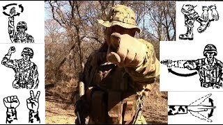 INFANTRYMANS GUIDE Basic Hand amp Arm Signals [upl. by Inaniel119]