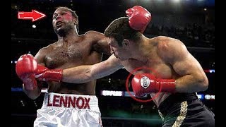 Last Fight of LENNOX LEWIS  Battle of the Titans [upl. by Brigette398]