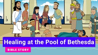 Jesus Heals at the Pool of Bethesda  Animated Bible Story for Kids  Bible Heroes of Faith Ep 4 [upl. by Asquith]