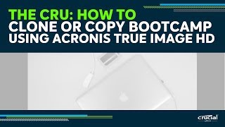 How to Clone or Copy Bootcamp using Acronis True Image HD [upl. by Esinwahs]