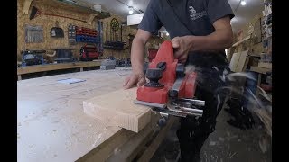 Milwaukee M18 3 14” Cordless Planer Review [upl. by Thanh]