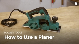 How to Use a Planer  Woodworking [upl. by Dalury]