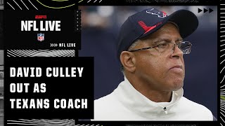 The Texans fire David Culley after one season  NFL Live [upl. by Levina]