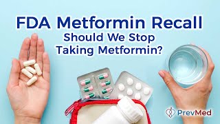 FDA Metformin Recall  Should We Stop Taking Metformin [upl. by Alleber]