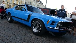 1970 Ford Mustang Boss 302  V8 Sound Overview [upl. by Tamqrah724]