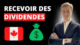 Comment recevoir des dividendes [upl. by Oruasi]